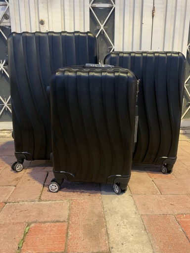 [Fib-57-Med 3-Negro] Maleta Fibra 57 Med 3 Negro