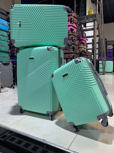 [Fib-01-Med 4-Verde Me] Maleta Fibra 01 Med 4 Verde Menta