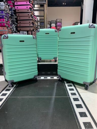 [Fib-04-Grand 3-Verde Me] Maleta Fibra 04 Grand 3 Verde Menta