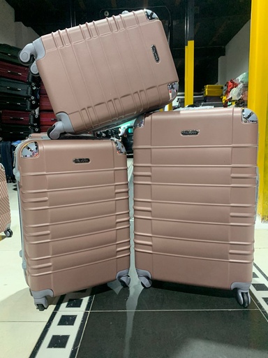 [Fib-06-Med 2-Oro Rosa] Maleta Fibra 06 Med 2 Oro Rosa