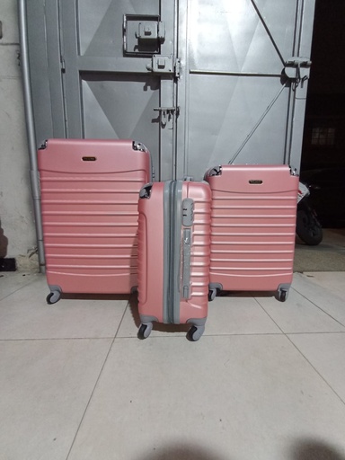 [Fib-04-Grand 3-Salmon] Maleta Fibra 04 Grand 3 Salmon