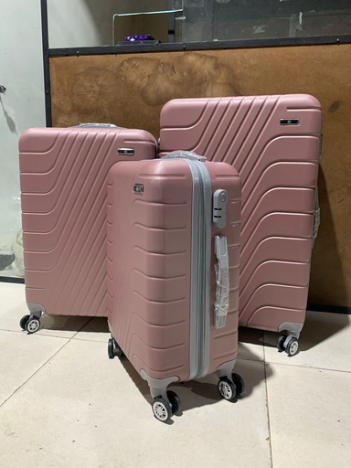 [Fib-61-Grand 4-Palo Ros] Maleta Fibra 61 Grand 4 Palo Rosa