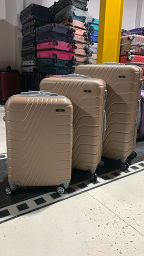 [Fib-61-Grand 4-Dorado] Maleta Fibra 61 Grand 4 Dorado