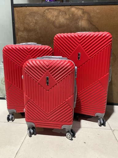 [Fib-62-Med 1-Rojo] Maleta Fibra 62 Med 1 Rojo