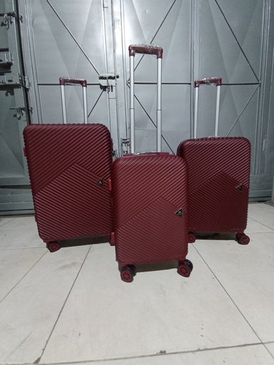 [Fib-67-Med 1-Vino Tin] Maleta Fibra 67 Med 1 Vino Tinto