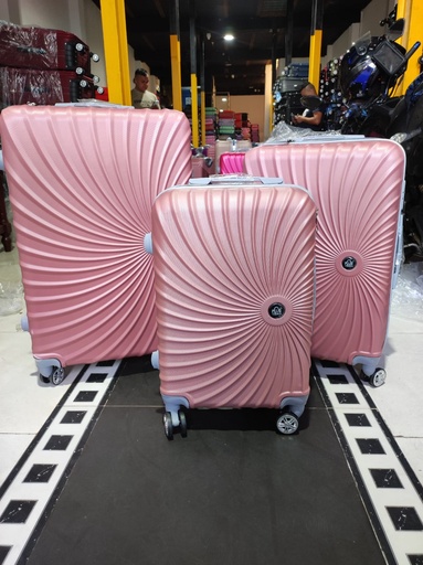 [Fib-75-Grand 4-Palo Ros] Maleta Fibra 75 Grand 4 Palo Rosa