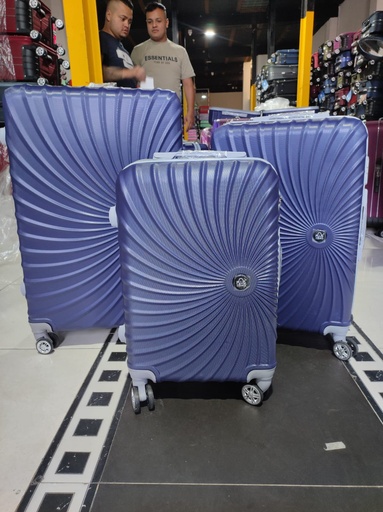 [Fib-75-Med 4-Azul Osc] Maleta Fibra 75 Med 4 Azul Oscuro