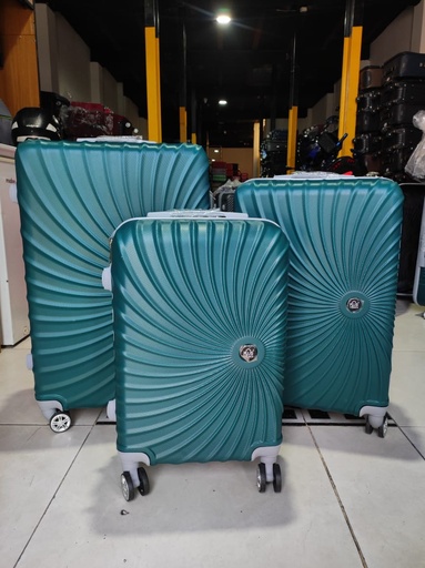 [Fib-75-Grand 4-Verde Es] Maleta Fibra 75 Grand 4 Verde Esmeralda