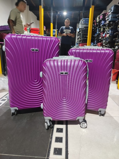 [Fib-76-Med 3-Morado] Maleta Fibra 76 Med 3 Morado
