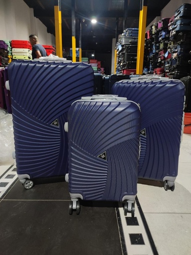 [Fib-77-Med 2-Azul Osc] Maleta Fibra 77 Med 2 Azul Oscuro
