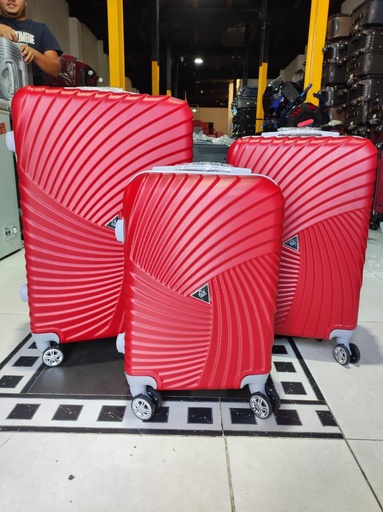[Fib-77-Med 2-Rojo] Maleta Fibra 77 Med 2 Rojo