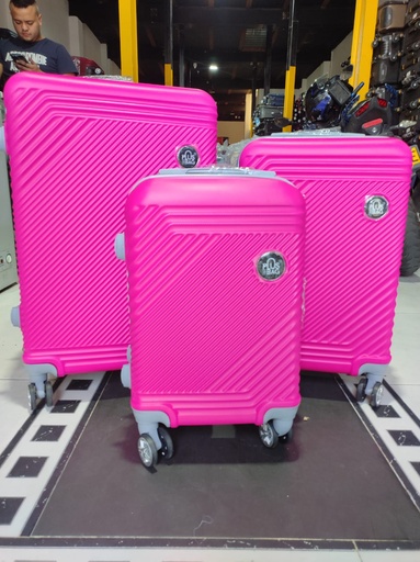 [Fib-79-Med 1-Fucsia] Maleta Fibra 79 Med 1 Fucsia
