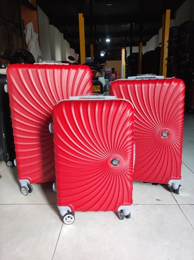 [Fib-75-Med 4-Rojo] Maleta Fibra 75 Med 4 Rojo