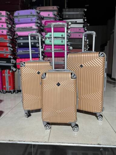 [Fib-80-Med 1-Dorado] Maleta Fibra 80 Med 1 Dorado