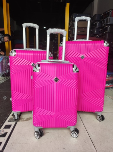 [Fib-80-Grand 1-Fucsia] Maleta Fibra 80 Grand 1 Fucsia