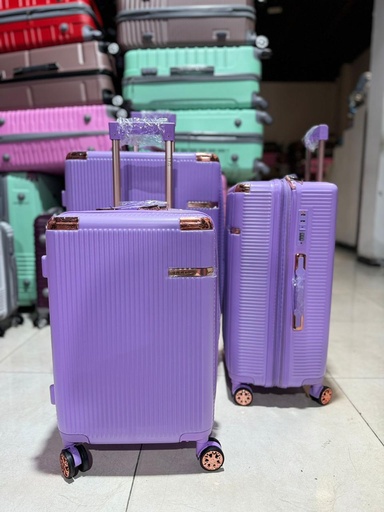 [Fib-81-Grand 3-Lila] Maleta Fibra 81 Grand 3 Lila