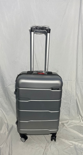 [Fib-16-Med 2-Gris Pla] Maleta Fibra 16 Med 2 Gris Plata