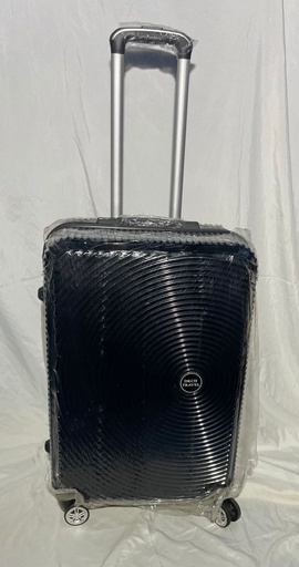 [Fib-05-Med 4-Negro Ch] Maleta Fibra 05 Med 4 Negro Charol